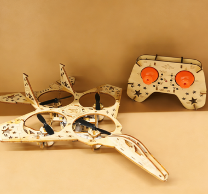 βοΈ 50% OFF! DIY Wooden Drone Construction Kit for Children β Altitude Hold, Stable Remote Control & Enhanced Safety! ππ