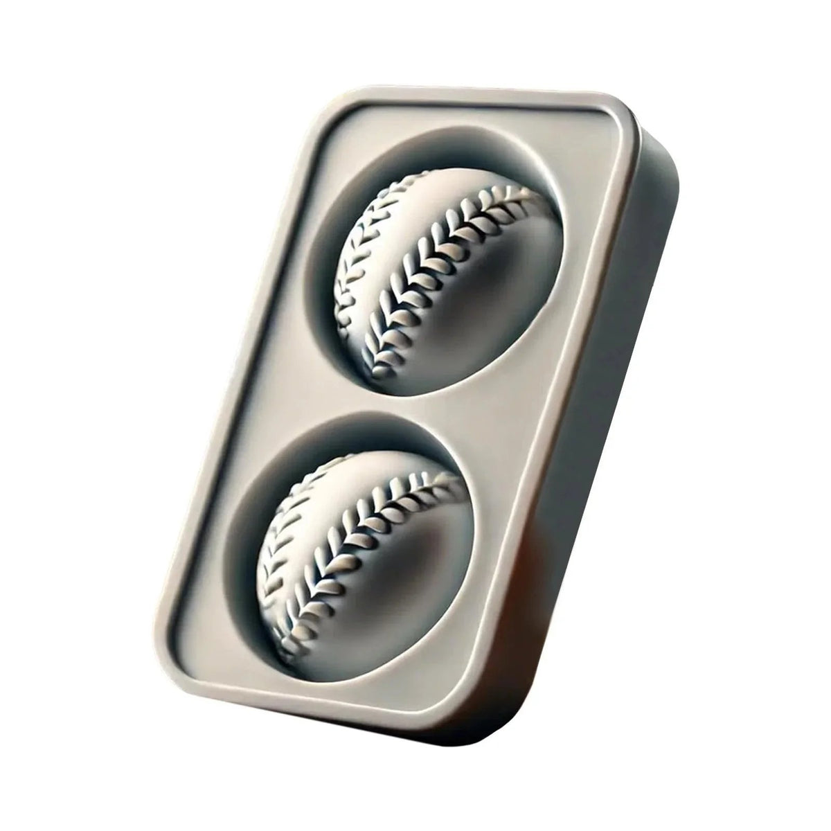 Baseball Ice Mold – Slow‐Melting Silicone Sphere Tray for Whiskey, Cocktails & More ⚾🧊