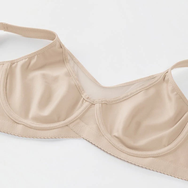 🏆 Last Day Special Price £10.99 ! 💐Women's Elegant Sheer Full Coverage Plus Size Bra