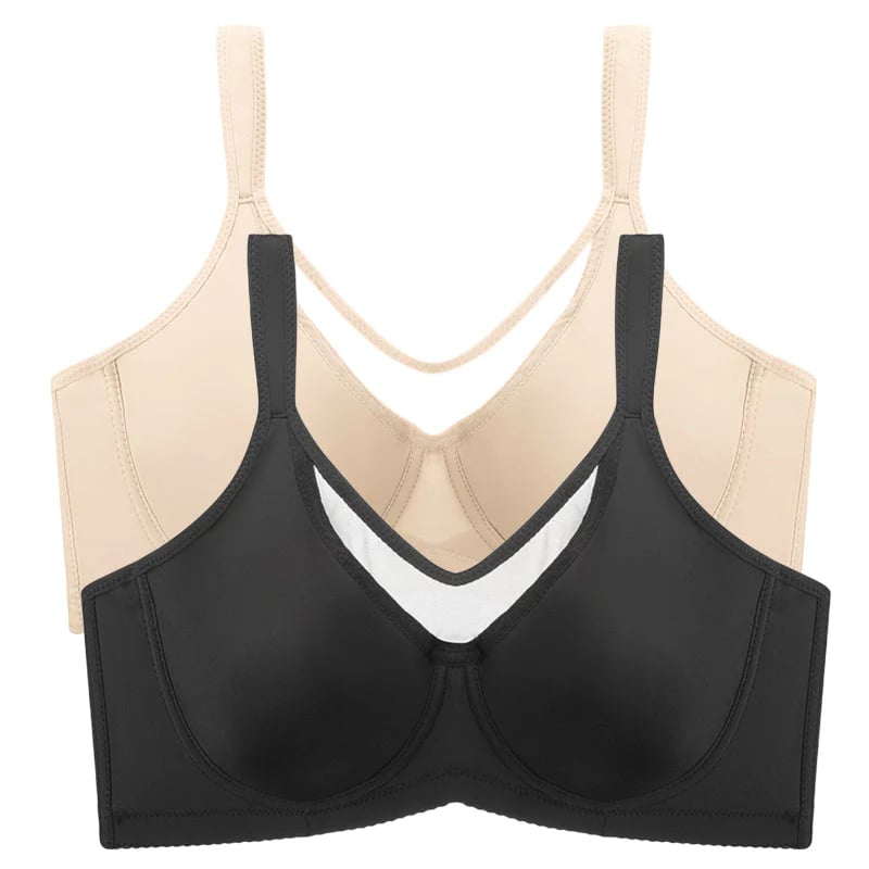 🏆 Last Day Special Price £10.99 ! 💐Women's Elegant Sheer Full Coverage Plus Size Bra