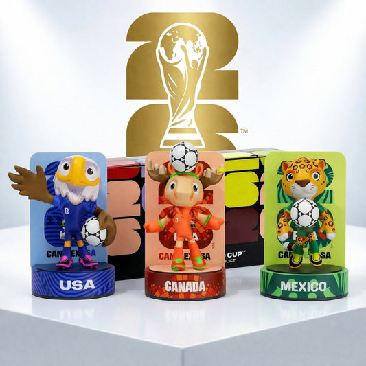 2026™ FIFA World Cup  Official Mascot Mini Figurine Set (2.3in)