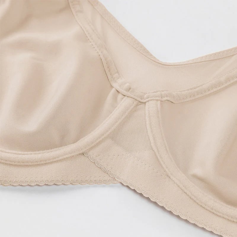 🏆 Last Day Special Price £10.99 ! 💐Women's Elegant Sheer Full Coverage Plus Size Bra