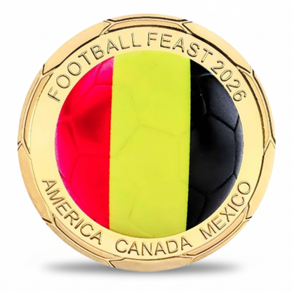 🏆 Flash Sale: 60% OFF ⚽Football Feast 2026 Coin – World Cup Collectible