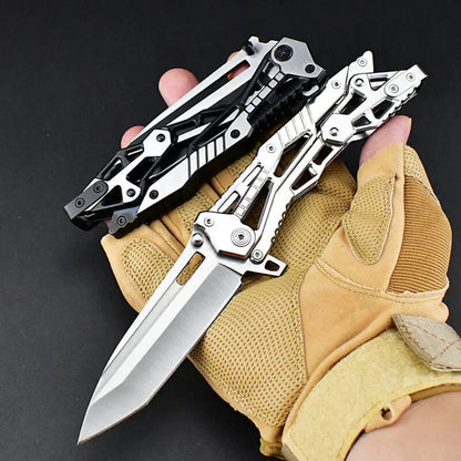 🌲2026 Holiday Special Price 🔥Mechanical Armor Magic Folding Knife - GS32